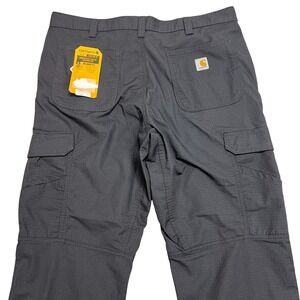 Carhartt Force Relaxed Fit Ripstop Cargo Work Pants Shadow Gray‎ BN4200-M 40x30